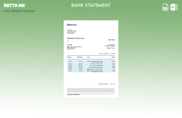 модерен стил Обединетото Кралство Битвала шаблон за извод од банка